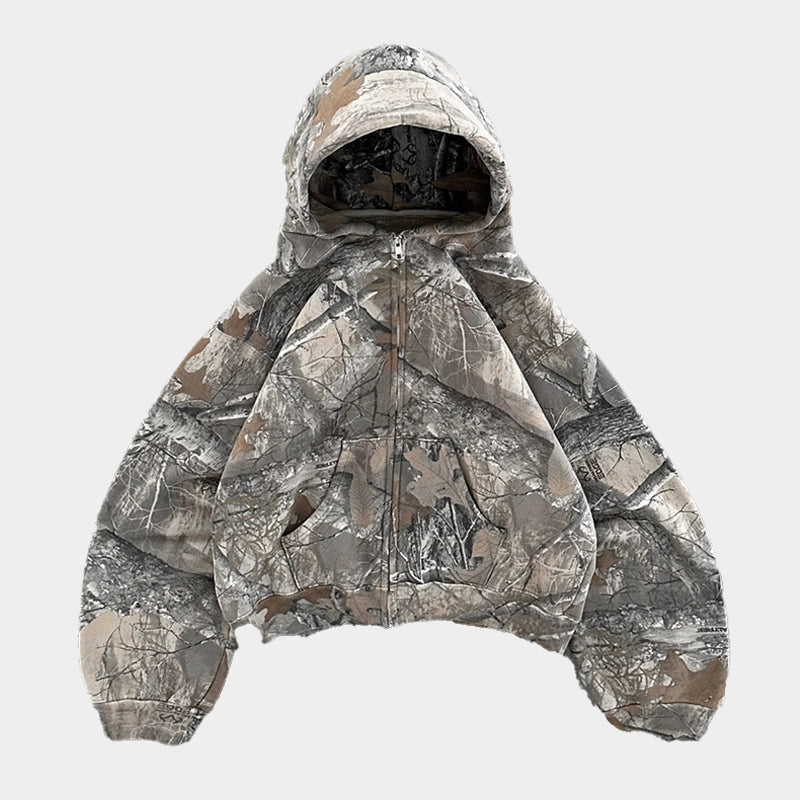 Marlon Sudadera Camuflaje para Hombre – Hoodie Casual Cómodo y Moderno