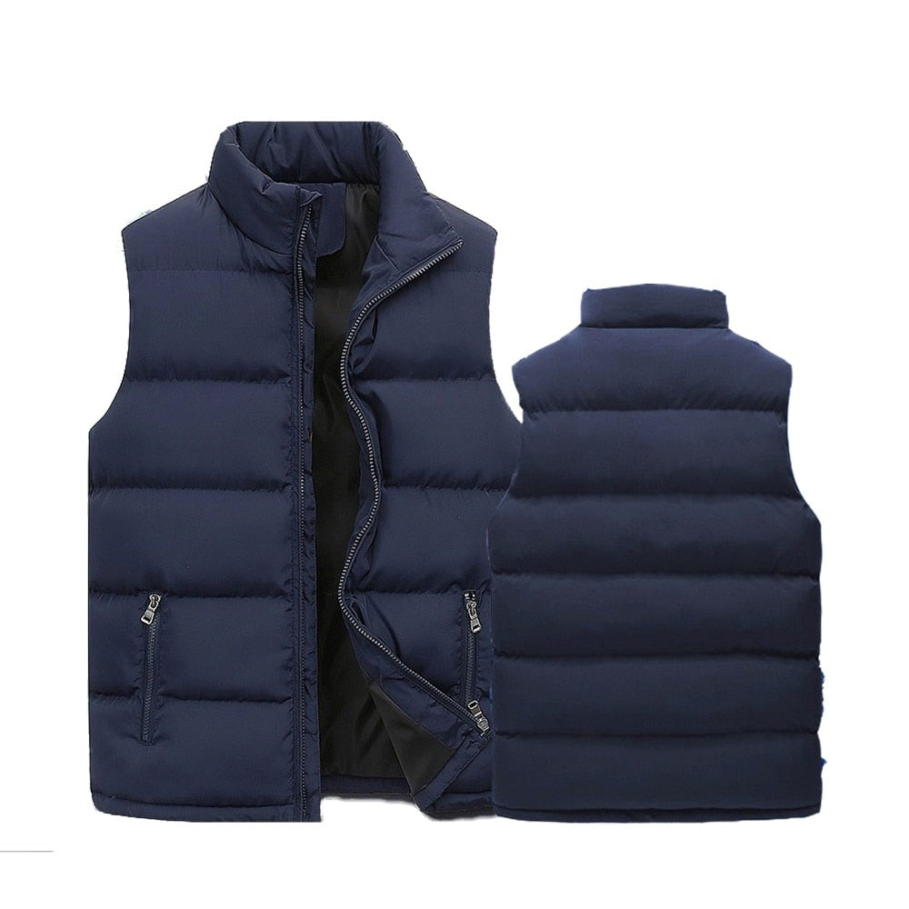 Hugo Chaleco para Hombre – Bodywarmer Acolchado Elegante con Forro Cálido y Bolsillos con Cremallera