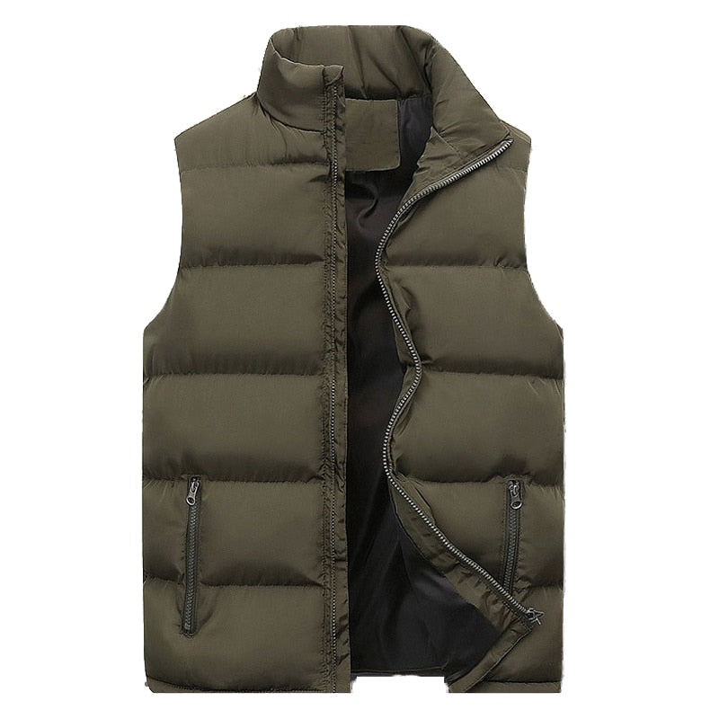Hugo Chaleco para Hombre – Bodywarmer Acolchado Elegante con Forro Cálido y Bolsillos con Cremallera