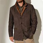 Aaron Chaqueta Vintage para Hombre – Chaqueta Retro Chic Elegante Moderna