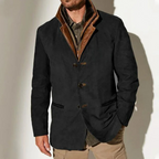 Aaron Chaqueta Vintage para Hombre – Chaqueta Retro Chic Elegante Moderna