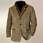 Aaron Chaqueta Vintage para Hombre – Chaqueta Retro Chic Elegante Moderna