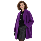 Vicky Abrigo Oversize para Mujer – Abrigo Largo Elegante Chic Invierno Moderno