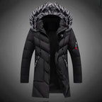 Ryan Abrigo de Invierno para Hombre – Chaqueta Impermeable Cálida con Capucha