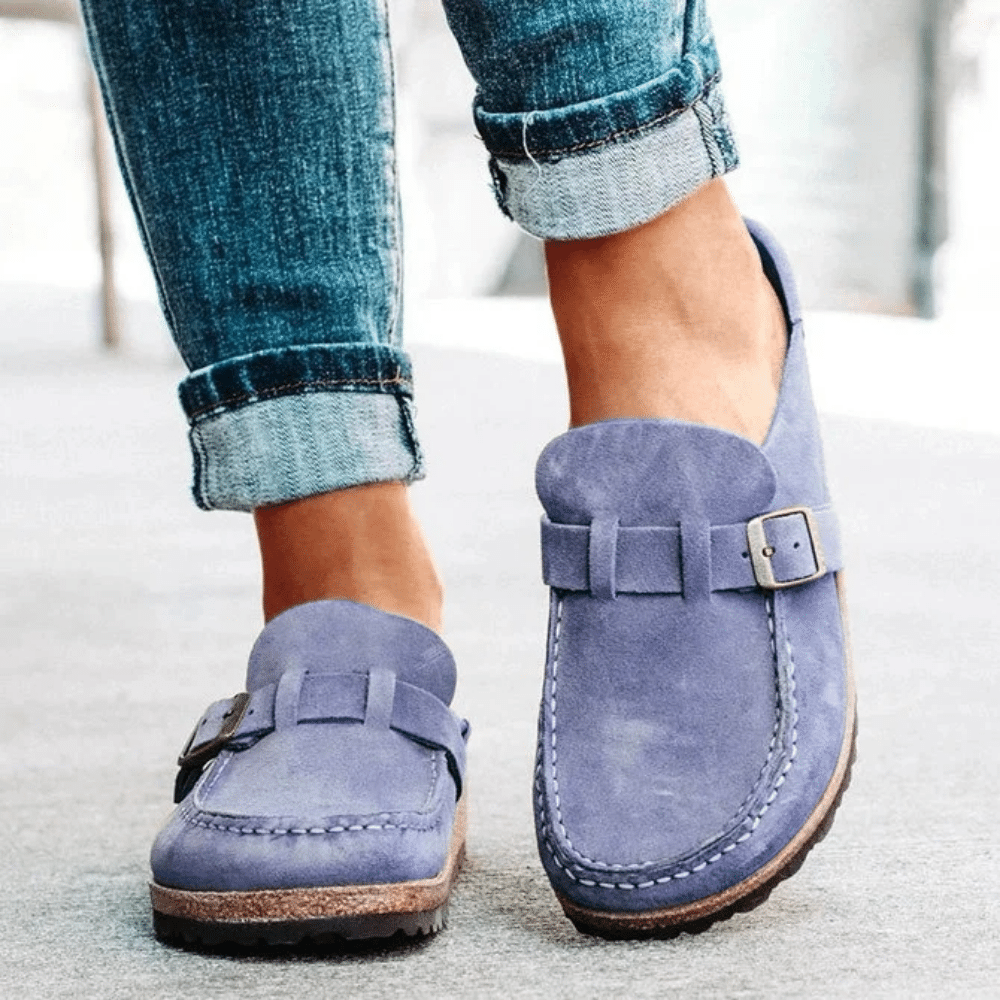 Georgia Zuecos Ergonómicos para Mujer – Sabots Cómodos Casual Chic