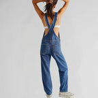 Charlotte Mono Vaquero para Mujer – Jumpsuit Denim Elegante Casual Chic