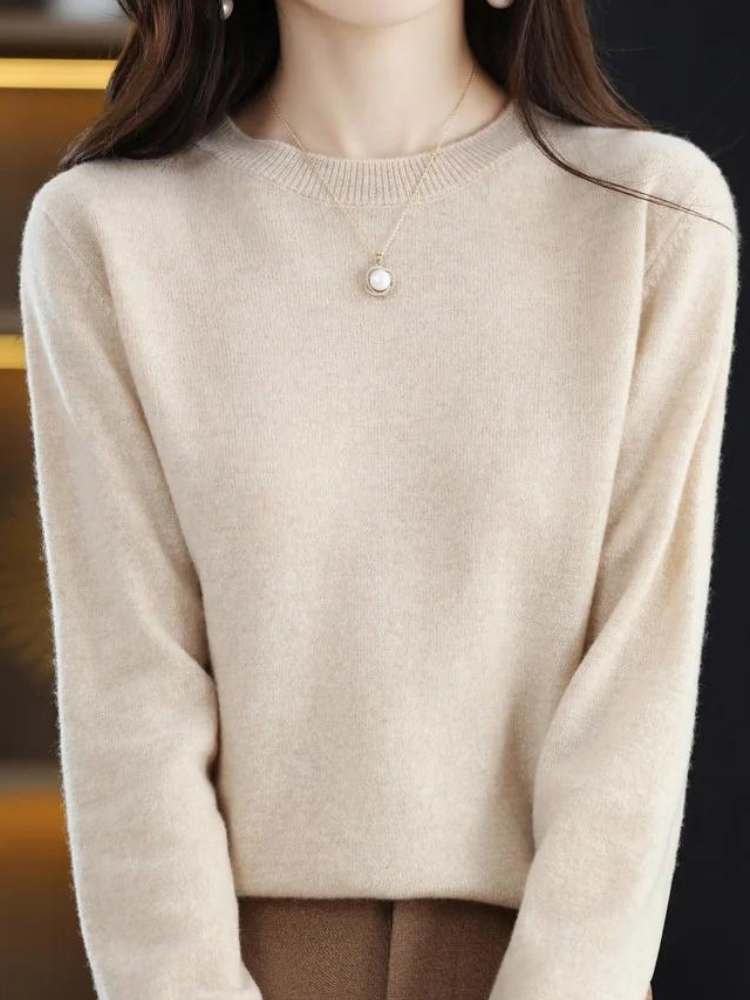 Litzy Jersey Elegante para Mujer – Suéter de Punto Casual Chic Moderno