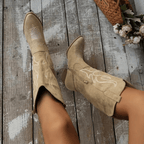 Sloan Botas Cowboy para Mujer – Botas Western Elegantes Casual Chic