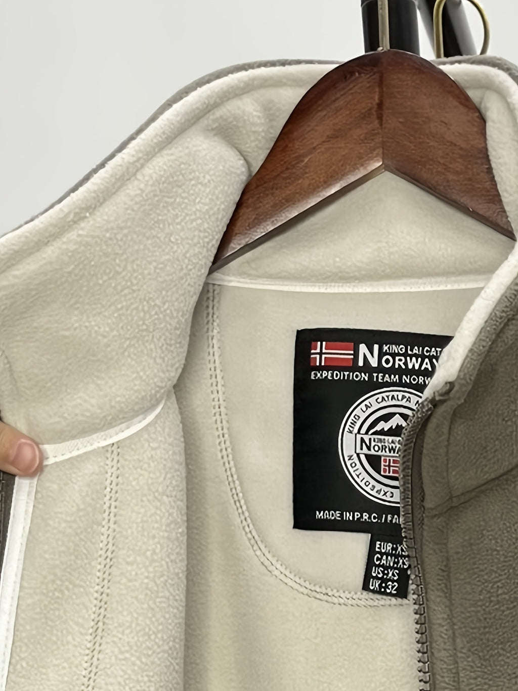 James Chaqueta Polar para Hombre – Forro Outdoor Térmico y Transpirable