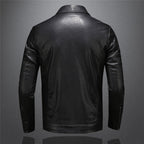Robert Chaqueta de Cuero para Hombre – Cazadora Elegante de Piel Premium
