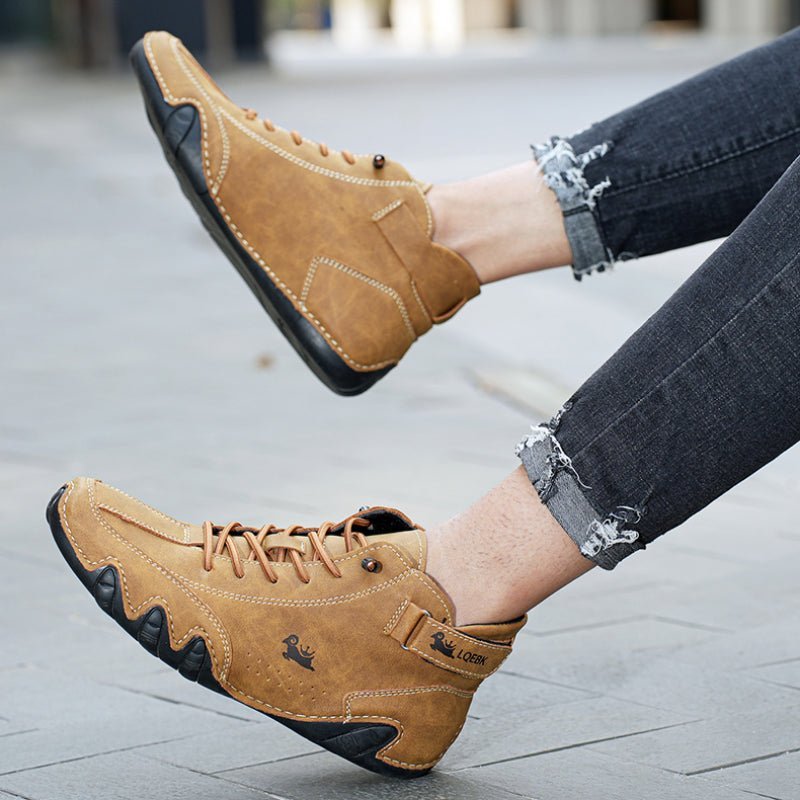 Eric Zapatos de Cuero para Hombre – Zapatos Elegantes Cómodos Casual Chic