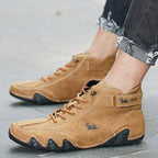 Eric Zapatos de Cuero para Hombre – Zapatos Elegantes Cómodos Casual Chic