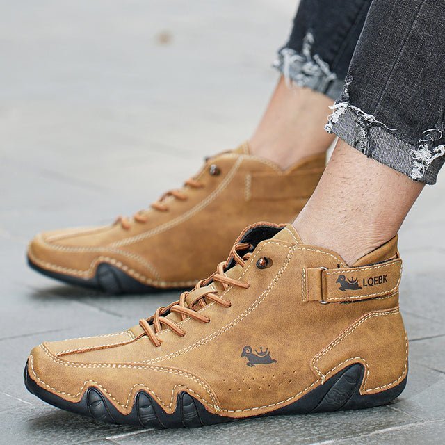 Eric Zapatos de Cuero para Hombre – Zapatos Elegantes Cómodos Casual Chic