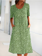 Sophie Vestido de Verano para Mujer – Vestido Ligero Elegante Casual Chic