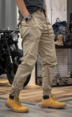 David Pantalón Cargo Stretch para Hombre – Jogger Urbano Cómodo Spandex