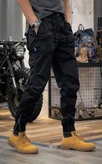 David Pantalón Cargo Stretch para Hombre – Jogger Urbano Cómodo Spandex