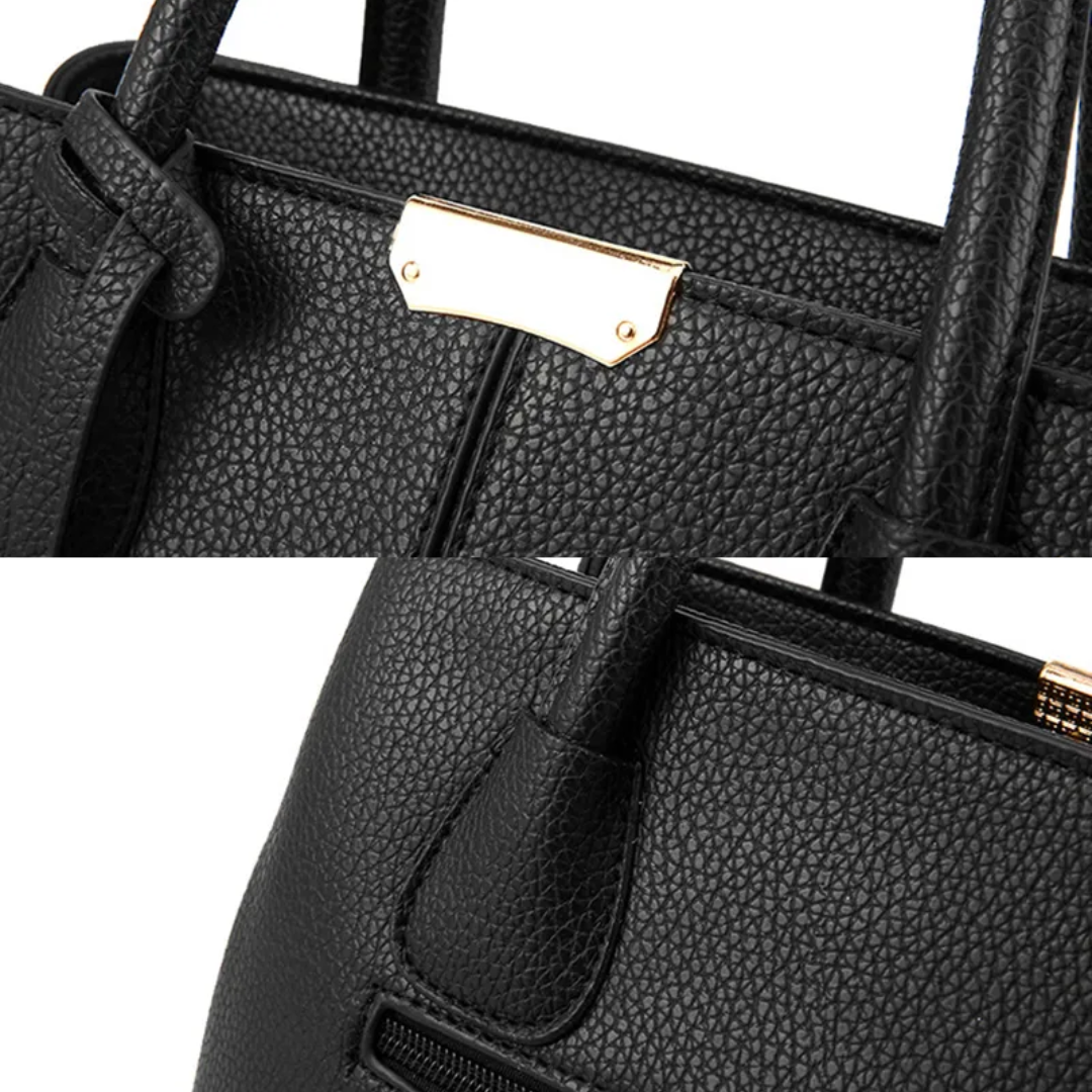 Elnora Bolso Tote Bandolera para Mujer – Shopper Elegante Grande Casual Chic