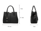 Elnora Bolso Tote Bandolera para Mujer – Shopper Elegante Grande Casual Chic
