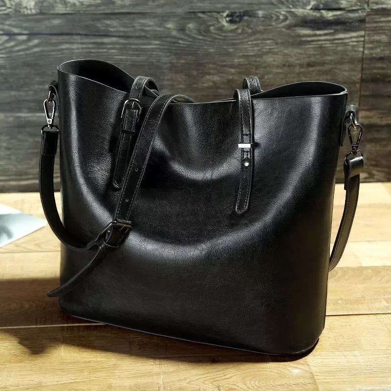 Nicole Bolso de Cuero para Mujer – Bolso Vintage Elegante Bandolera Chic