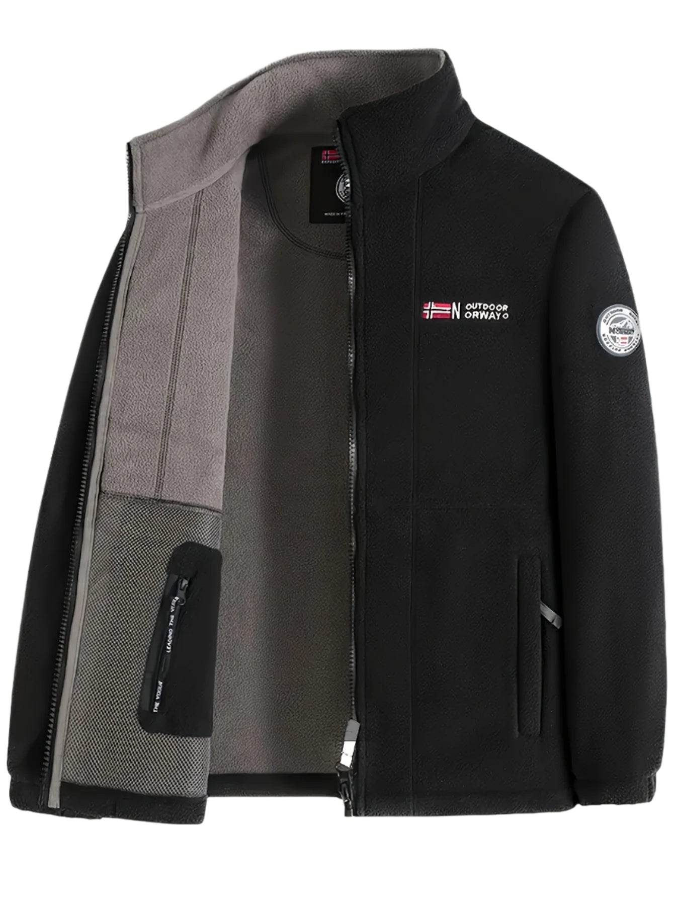James Chaqueta Polar para Hombre – Forro Outdoor Térmico y Transpirable
