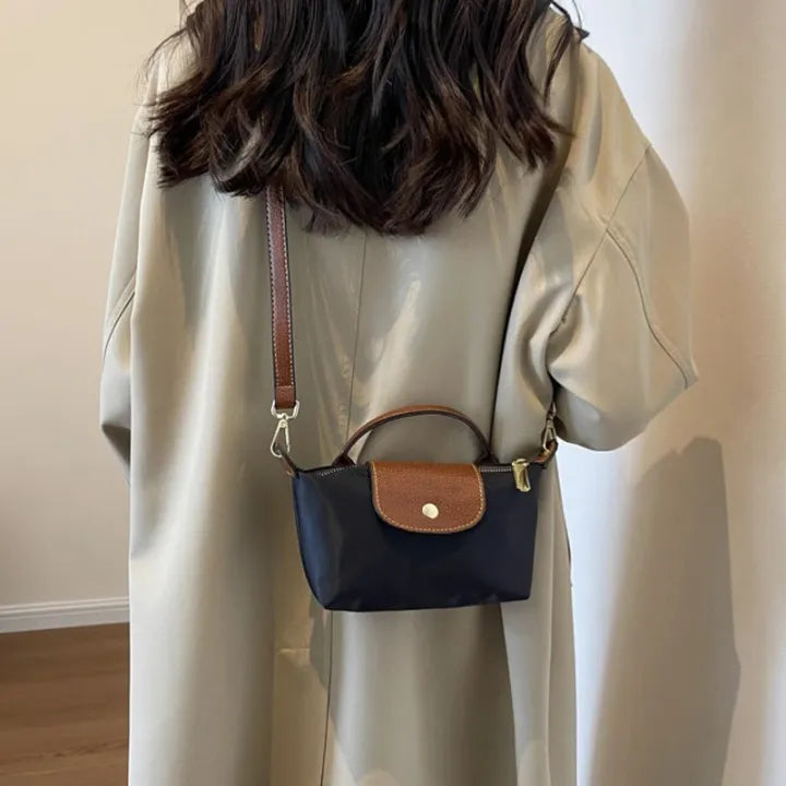 Nevaeh Bolso Bandolera para Mujer – Mini Bag Elegante de Cuero Chic Casual