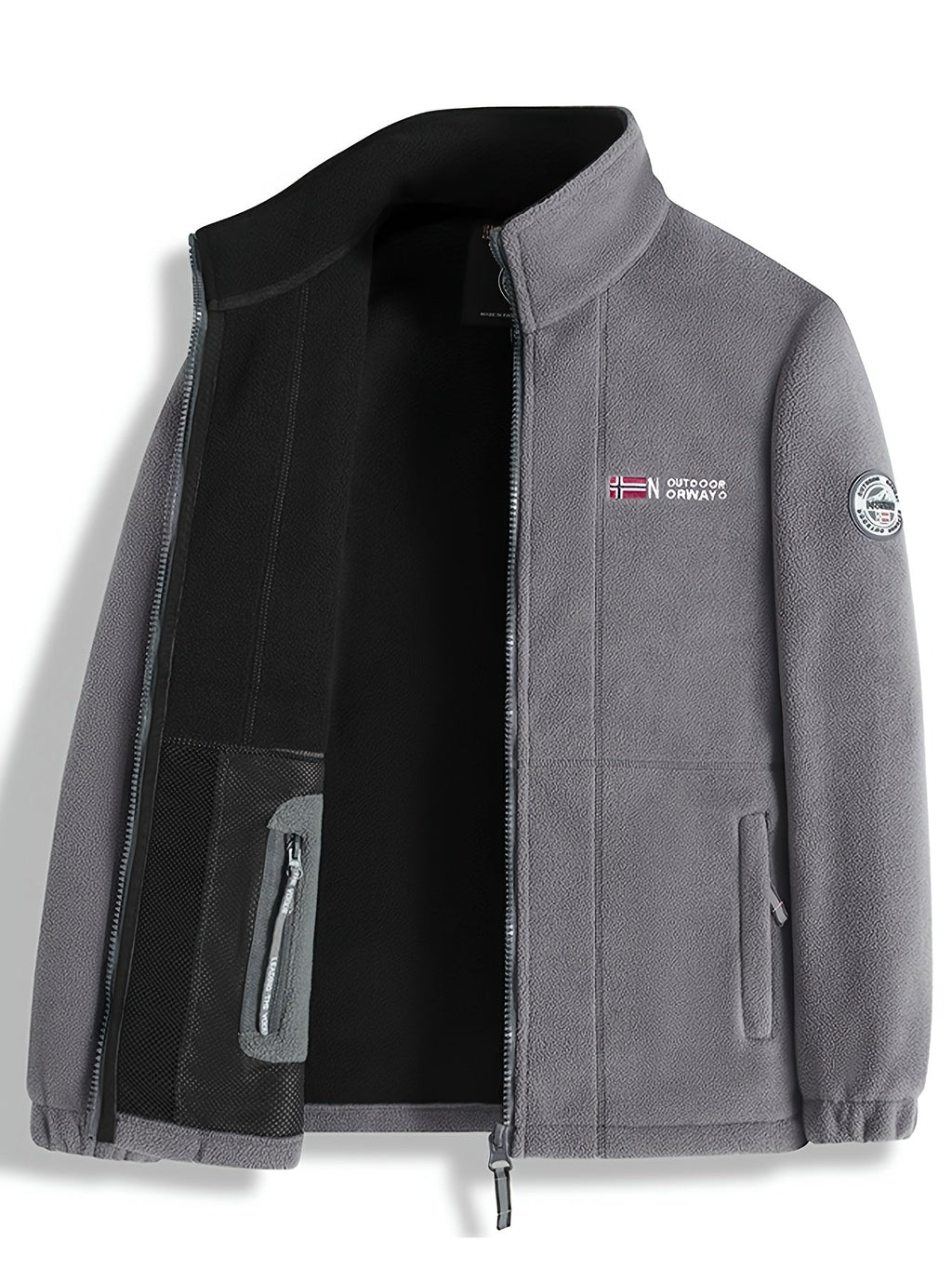 James Chaqueta Polar para Hombre – Forro Outdoor Térmico y Transpirable