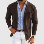 Mateo Blazer para Hombre – Americana Elegante de Lana con Estilo Casual y Atemporal
