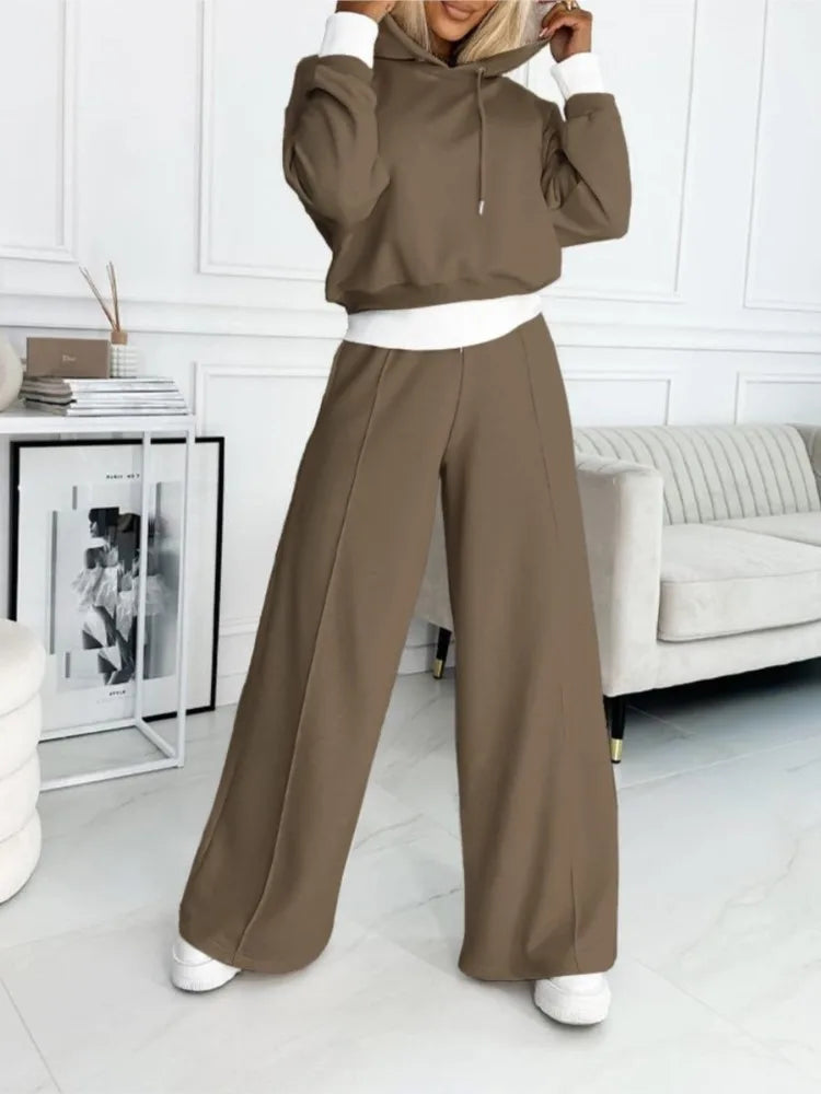 Aurora Conjunto Casual para Mujer – Set Cómodo Oversize de Dos Piezas Elegante