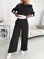 Aurora Conjunto Casual para Mujer – Set Cómodo Oversize de Dos Piezas Elegante