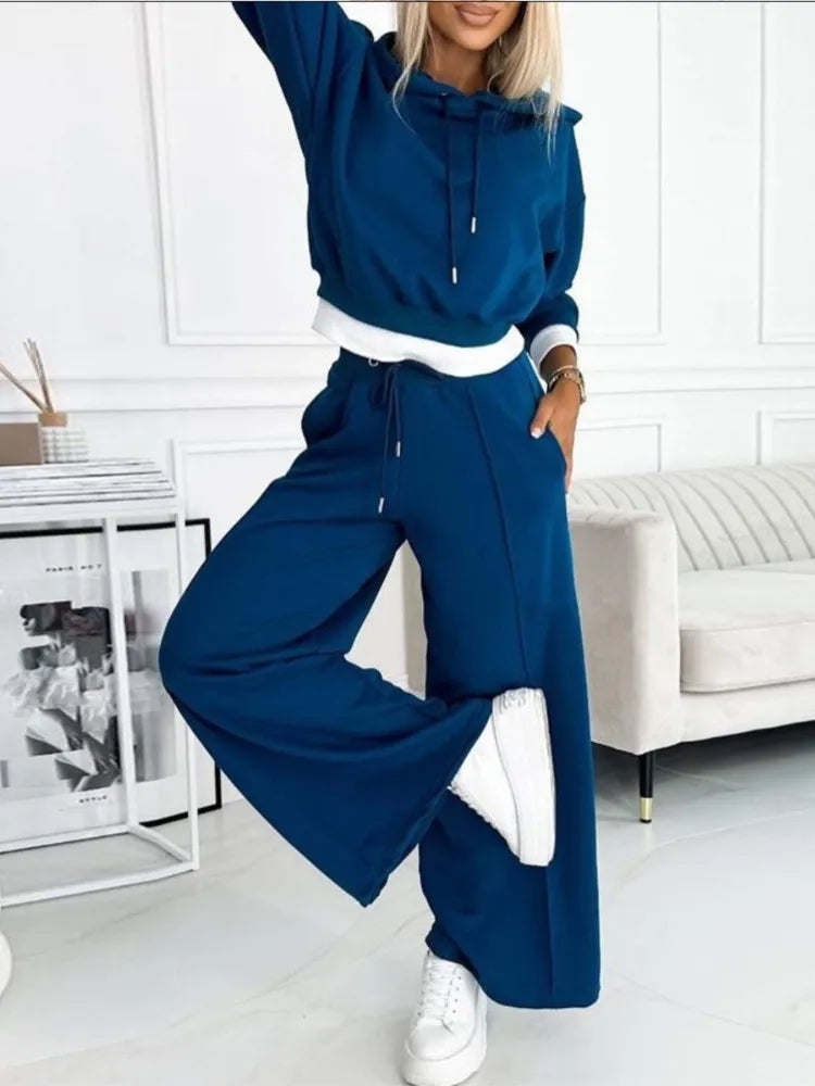 Aurora Conjunto Casual para Mujer – Set Cómodo Oversize de Dos Piezas Elegante