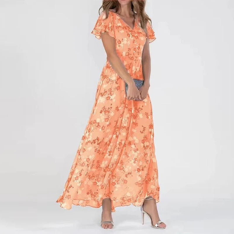 Jill Vestido Midi Elegante para Mujer – Vestido Chic Ajustado Atemporal