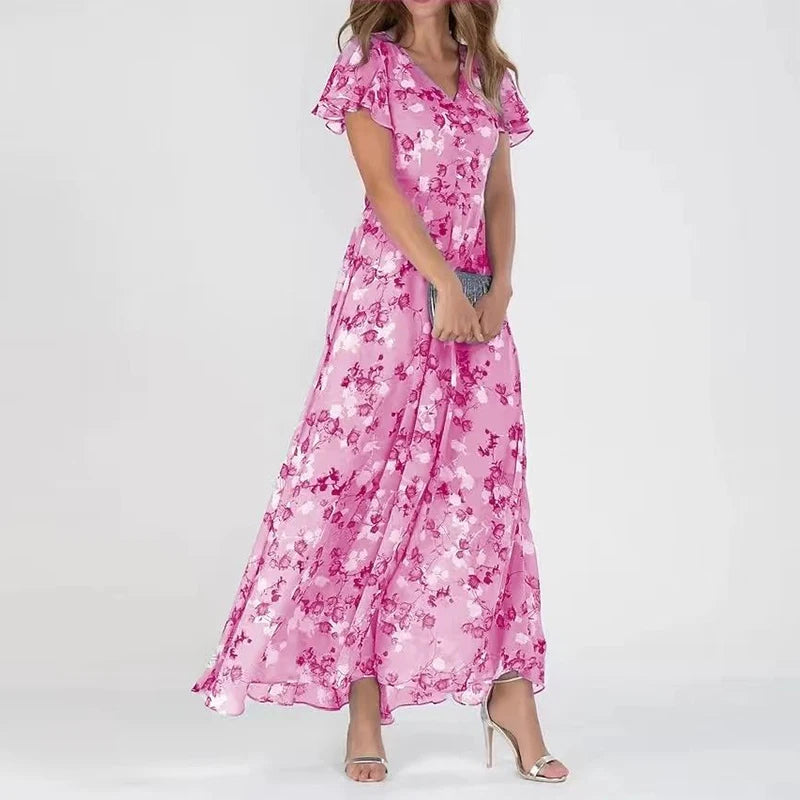 Jill Vestido Midi Elegante para Mujer – Vestido Chic Ajustado Atemporal