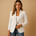 Kelly Blazer para Mujer – Americana Entallada Elegante Stretch Oficina Chic