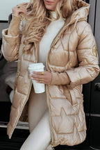 Kimberly Abrigo de Otoño para Mujer – Chaqueta con Capucha Elegante Casual