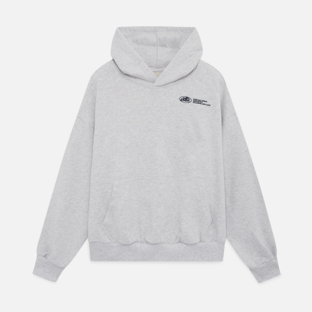 Kenna Sudadera con Capucha para Mujer – Hoodie Gris de Algodón Casual Chic