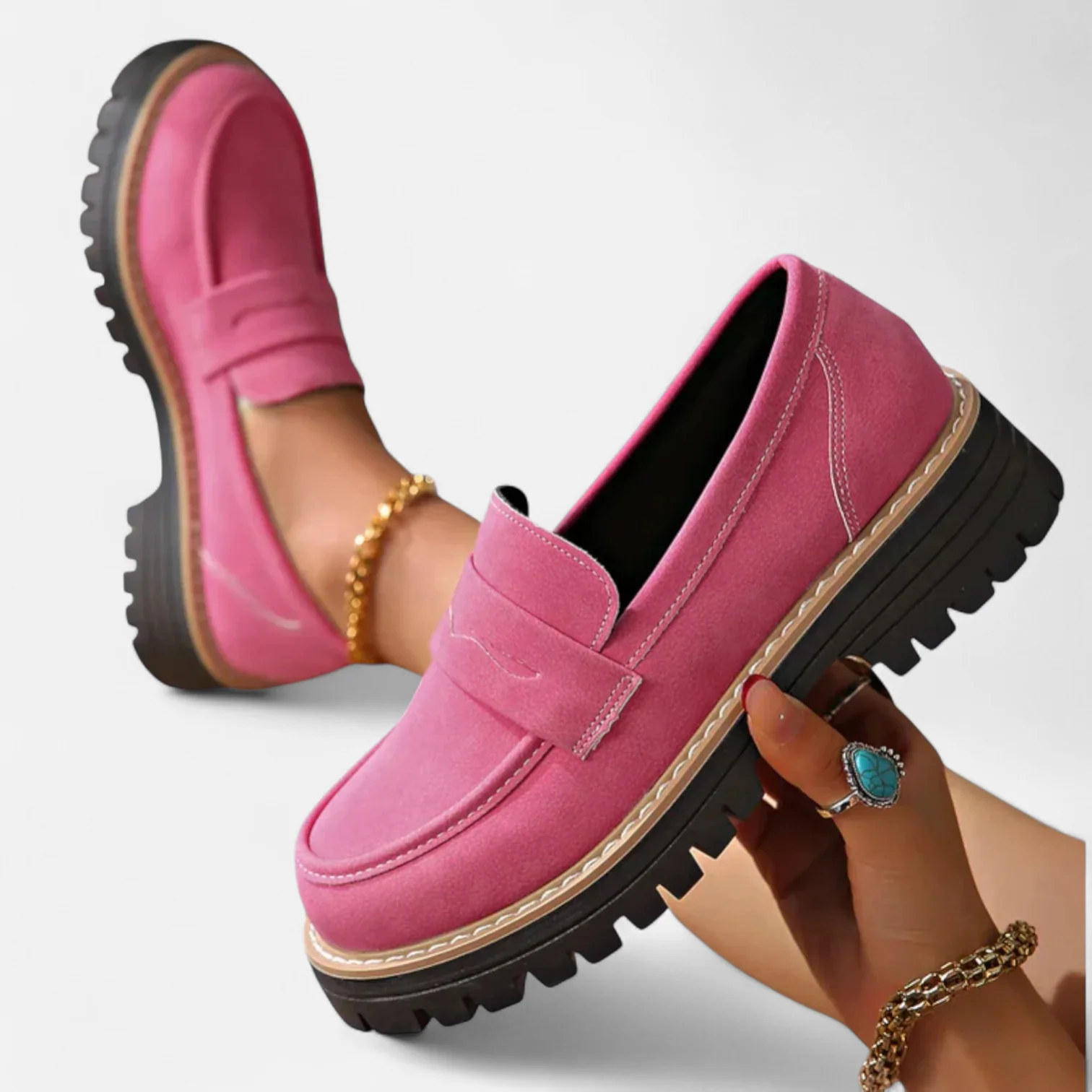 Lucía Mocasines para Mujer – Zapatos Cómodos con Soporte Plantar y Diseño Elegante