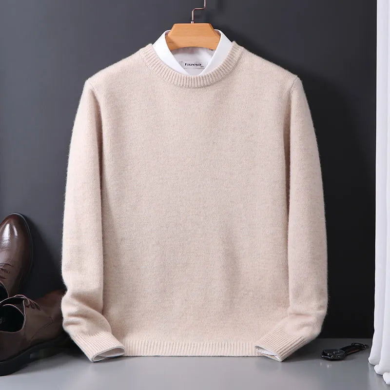 Jasper Jersey de Cachemir para Hombre – Suéter Elegante Premium Invierno Chic