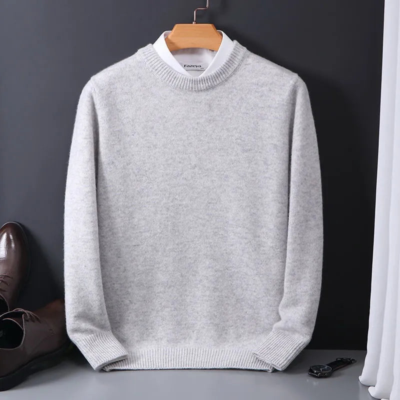 Jasper Jersey de Cachemir para Hombre – Suéter Elegante Premium Invierno Chic