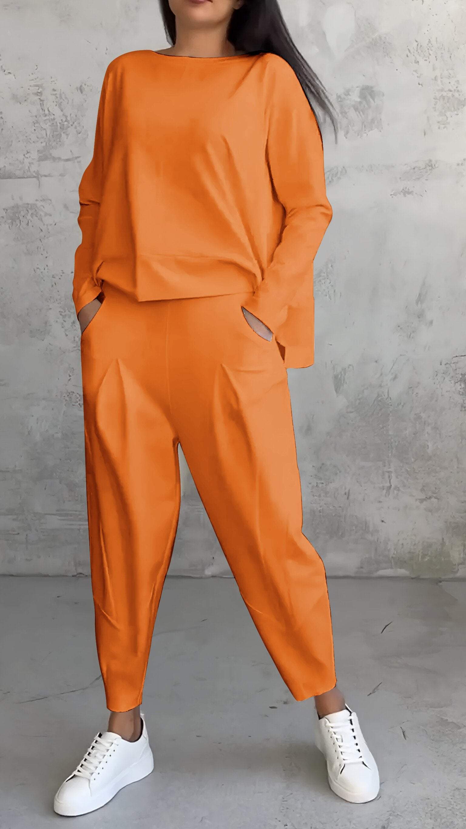Emilie Conjunto Elegante para Mujer – Set Ajustado Casual Chic Moderno
