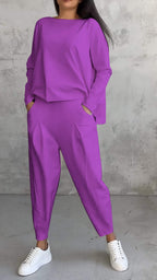 Emilie Conjunto Elegante para Mujer – Set Ajustado Casual Chic Moderno