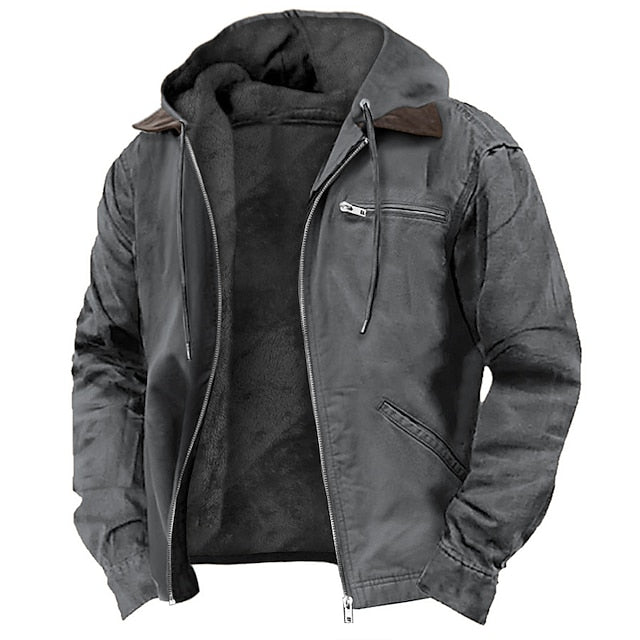 Jacob Chaqueta Outdoor para Hombre – Cazadora Ligera Impermeable Casual Chic