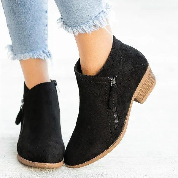 Kendall Botas para Mujer – Botines de Cuero Cómodos con Soporte