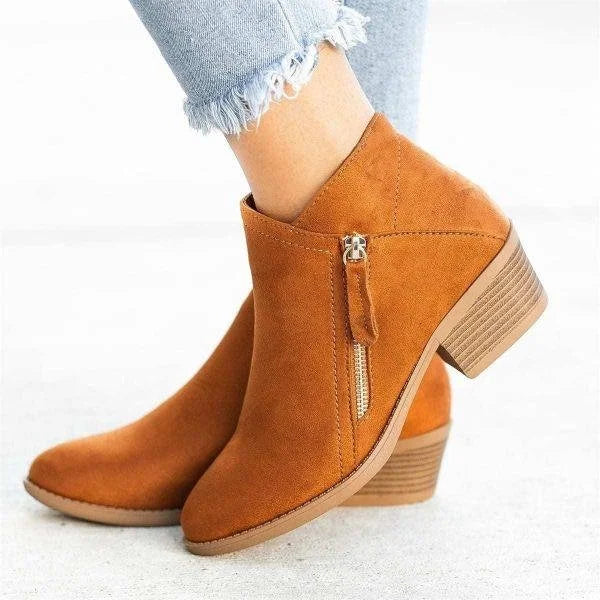 Kendall Botas para Mujer – Botines de Cuero Cómodos con Soporte