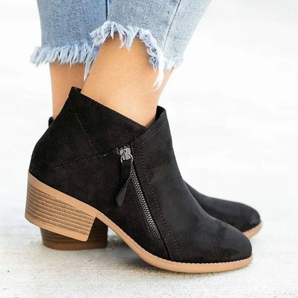 Kendall Botas para Mujer – Botines de Cuero Cómodos con Soporte