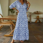 Sarah Vestido Maxi para Mujer – Vestido Largo Elegante y Fresco de Verano