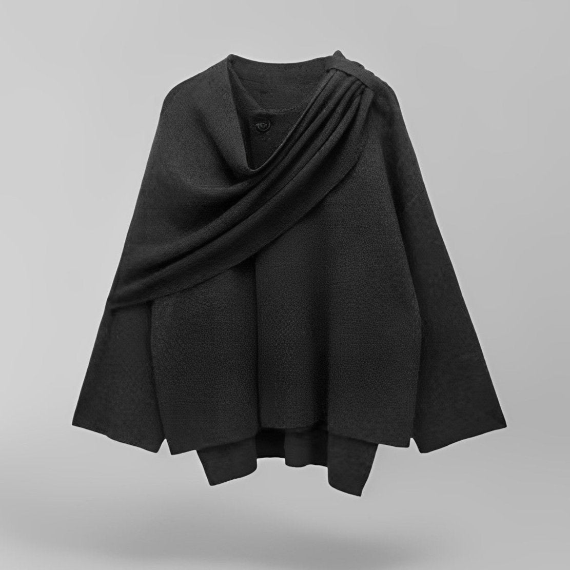 Poncho Fluido de Invierno para Mujer