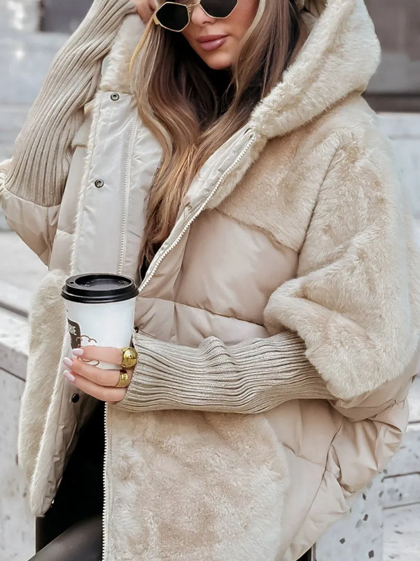 Camila Chaqueta Acolchada para Mujer – Plumífero Elegante Invierno Chic Cálido