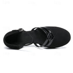 Zeline Zapatos de Baile para Mujer – Tacones Latinos Elegantes Antideslizantes