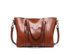 Nyomi Bolso Tote para Mujer – Shopper Grande Elegante de Cuero Premium Chic