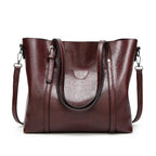 Nyomi Bolso Tote para Mujer – Shopper Grande Elegante de Cuero Premium Chic